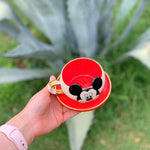Mickey Mouse Tea Mug Red