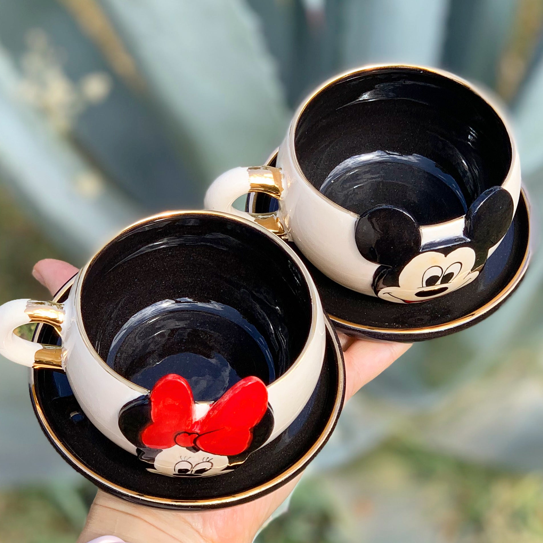 Mickey Mouse Tea Mug Black