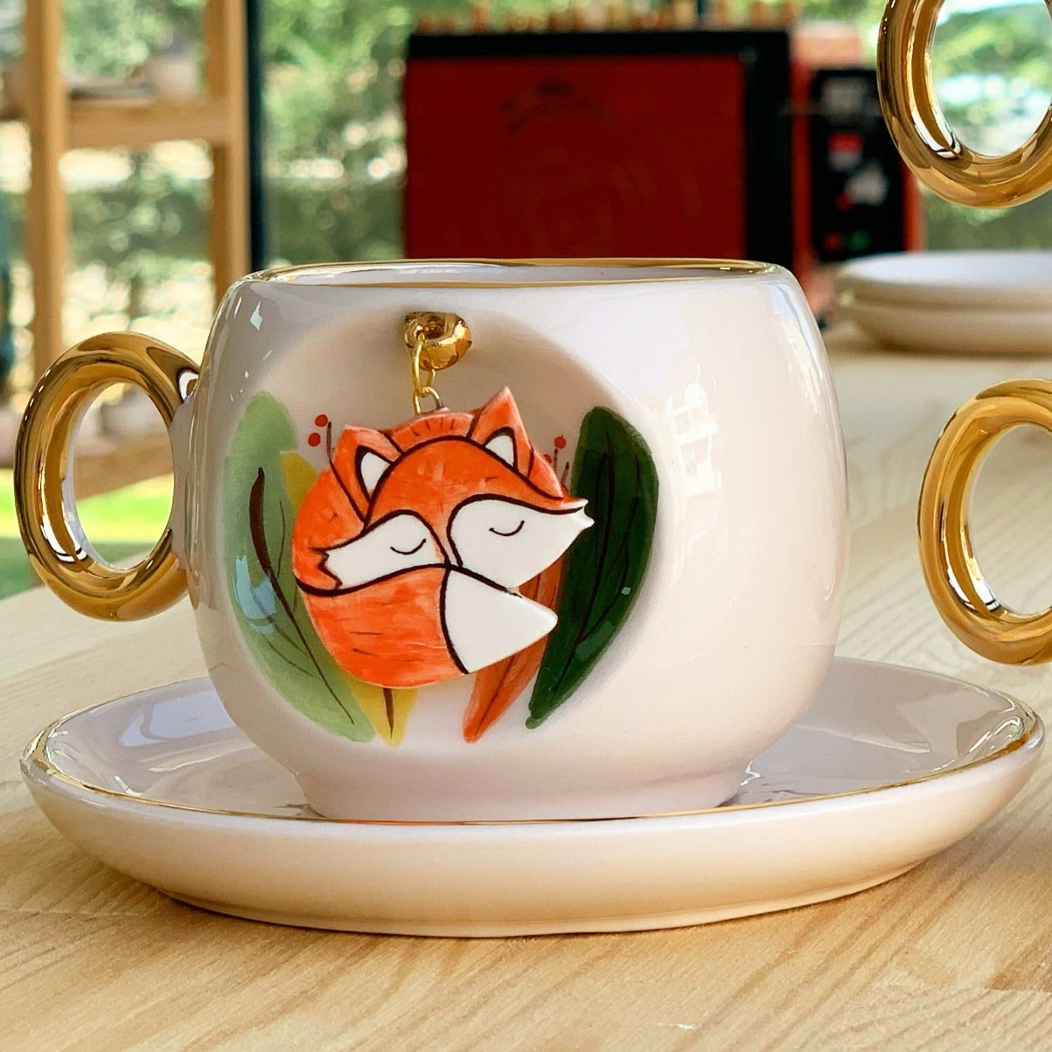 Nature Series Red Fox Coffee Cup