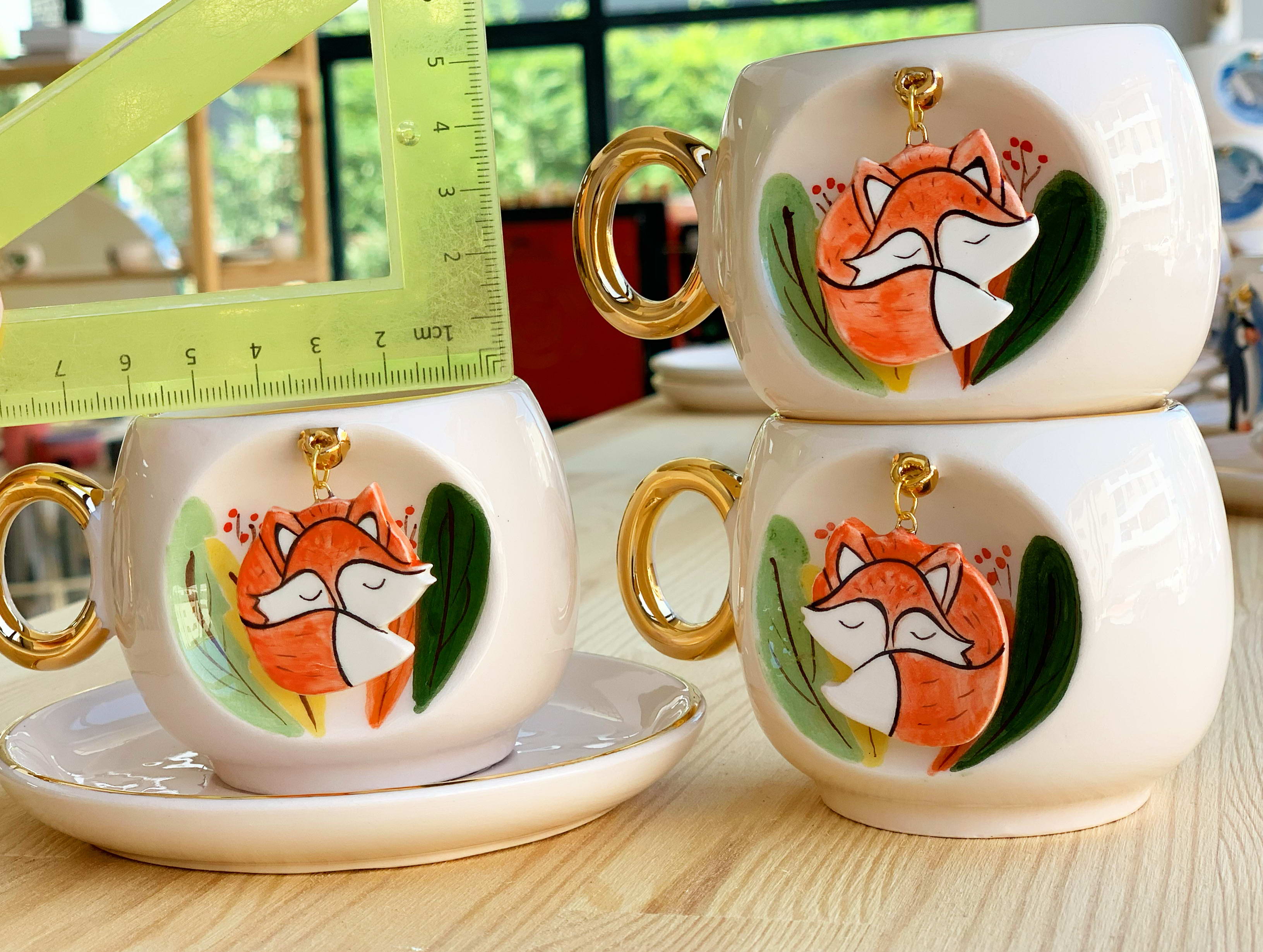 Nature Series Red Fox Coffee Cup